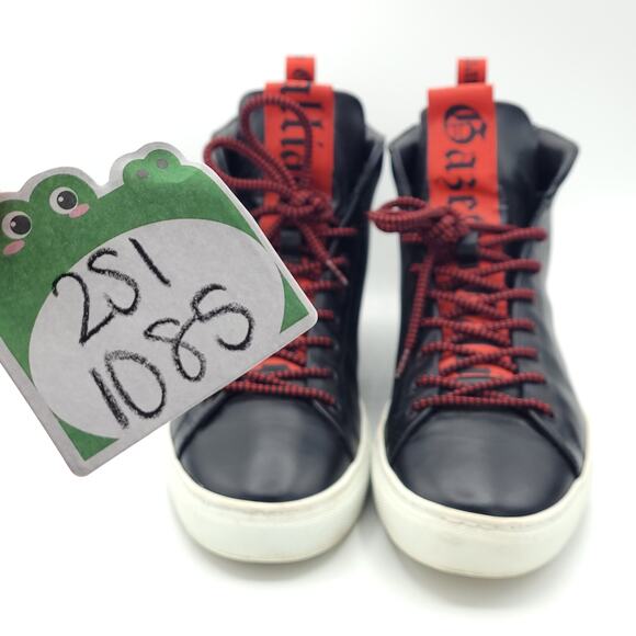 JOHN GALLIANO High Top Black Red Laces men\'s size 10.5 US 44 EU main image 9